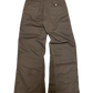 BROWN ON BROWN FLARE PANT