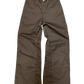 BROWN ON BROWN FLARE PANT