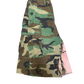 “P!NK CAMO” FLARE SHORTS